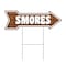 Signmission Smores Arrow Yard Sign Funny Home Decor 30in Wide C-ARROW10-999610 - alternate 1
